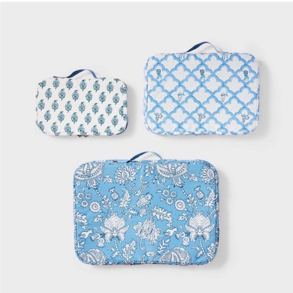 3pc Packing Cube Set Blue - Roller Rabbit x Target - Picture 3 of 3